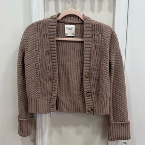 The A&F Cameron Seed Stitch Cardigan
